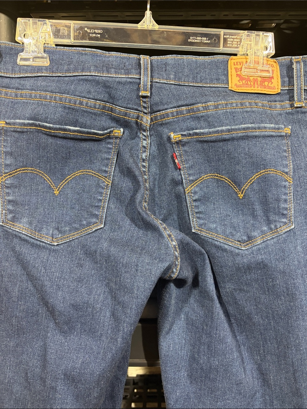 Jeans Women's Distressed Blue Skinny and boot cut Jeans - Picture 3 of 11
